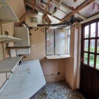 Existing lean-to inside view 1